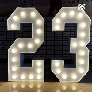 4ft marquee số marquee Thư Tình thư 3ft LED Số marquee chữ dẫn đăng ký các nhà sản xuất tại Trung Quốc - Product Image 5