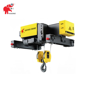 गर्म बिक्री 3 चरण मोटर एम 5 यूरोपीयन प्रकार डबल गर्डर/बीम 10ton 20ton 6m 9m तार रस्सी के लिए इलेक्ट्रिक होस्ट केबल - Product Image 4