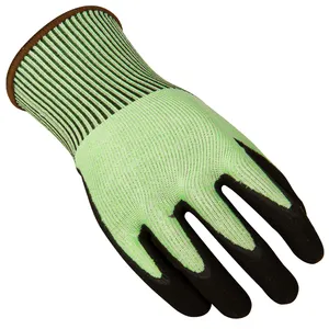2024 new style Cut Resistant Gloves Anti-Cut rubber safety hand gloves useresist oils
