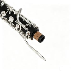 <span class=keywords><strong>Corno</strong></span> <span class=keywords><strong>inglese</strong></span> in bachelite di buona qualità con finiture argentate - Product Image 4