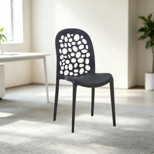 Sedia in Plastica dal Design Moderno e Colorato per Ristorante, Cucina, Caffè, Impilabile, per Sala da Pranzo - Product Image 5