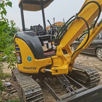Machinerie agricole, mini-excavatrice de 3,5 tonnes, Komatsu PC35MR d'occasion, excavatrices sur chenilles d'occasion à vendre