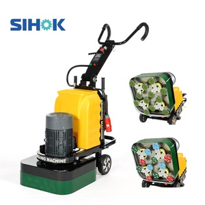 12 disco eléctrico mármol suelo de terrazo pulidora de <span class=keywords><strong>piso</strong></span> de piedra molino para epoxi (SHCG-500) - Product Image 1