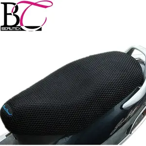 Funda de asiento de motocicleta de malla 3d, venta de fábrica China