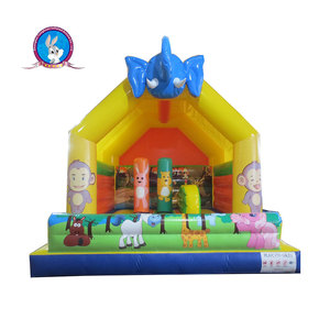 Toboggan gonflable pour enfants <span class=keywords><strong>Happy</strong></span> <span class=keywords><strong>Hop</strong></span> Combo Bouncer Slide Kids <span class=keywords><strong>Happy</strong></span> <span class=keywords><strong>Hop</strong></span> Bouncer Gonflable pour enfants - Product Image 1