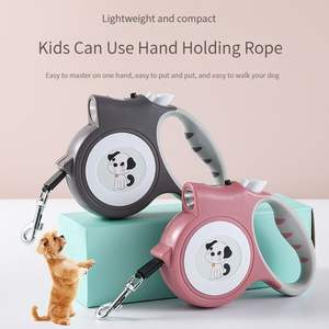 개를위한 손전등 다목적 애완 동물 견인 로프가있는 분리형 LED 개 가죽 끈 고양이 휴대용 벨트 가죽 끈 - Product Image 2