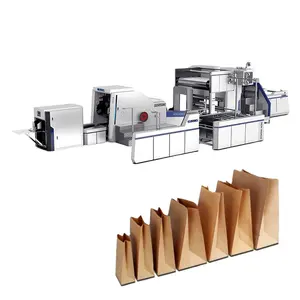 Cáqui máquina de saco de papel saco de papel saco do punho que faz a máquina de papel usado que faz a máquina