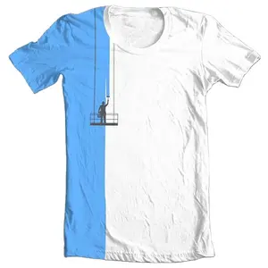 Creatieve Ontwerpen Afdrukken Op T-shirts Voor Mannen Optische Illusie Ontwerpen Op T-shirts Custom Printing T Shirts Voor Casual draagt