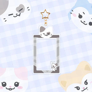 กรอบการ์ดอะคริลิคการ์ตูน KPOP <span class=keywords><strong>ITZY</strong></span> จี้ห้อยน่ารัก ที่ใส่บัตรประจำตัว ของสะสมสำหรับแฟนคลับ ของขวัญ - Product Image 4