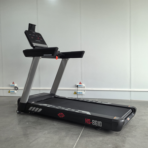 Caminadora Profesional Comercial para Gimnasio en Casa, Motor de 4.5HP, Inclinación, Estructura de Acero Resistente, Pantalla LED de 15.6, HS-8610, Frecuencia Cardíaca Inalámbrica - Product Image 2