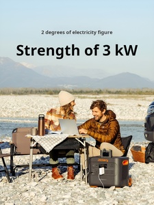 Fuente de Alimentación Eléctrica Portátil para Exteriores 2000Plus, Gran Capacidad, 220V, Carga Rápida, 3000W, para RV, Camping, Viajes en Auto y Emergencias - Product Image 3