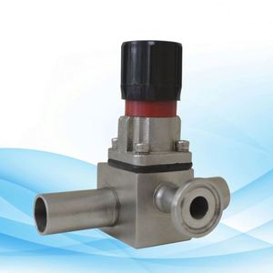 Válvula de diafragma de abrazadera neumática sanitaria de acero inoxidable SS316 DN50 con interruptor de límite - Product Image 4