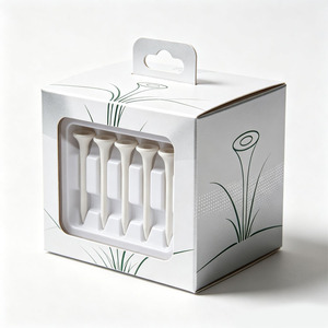 Boîte d'emballage en carton imprimé personnalisée pour tee de golf - Product Image 4