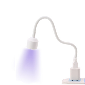 Mini <span class=keywords><strong>Lampe</strong></span> <span class=keywords><strong>UV</strong></span> LED Portable Haute Puissance 6W avec Lumière du Jour 6000K <span class=keywords><strong>pour</strong></span> le Séchage du Gel, Utilisation <span class=keywords><strong>pour</strong></span> un Seul Doigt, Conception Compacte en Plastique - Product Image 3