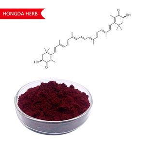 100% 天然ヘマトコッカスプルビアリスエキスハーブ472-61-7アスタキサンチン粉末 - Product Image 2