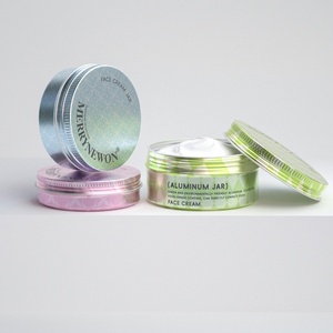 Tarros de Aluminio con Logotipo Personalizado OEM para Crema Cosmética, Envases Personalizados de Gran Volumen para Cremas Faciales - Product Image 1