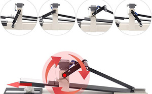 Dongguan LIYI AATCC <span class=keywords><strong>Crock</strong></span> Metro di Colore Manuale Sfregamento Solidità <span class=keywords><strong>Tester</strong></span> - Product Image 4