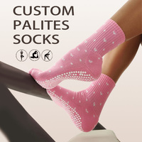 Chaussettes de sport en coton personnalisées avec logo pour le tennis, le yoga, le pilates, pour l'intérieur et l'extérieur
