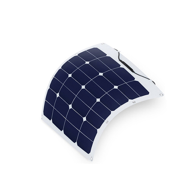 50w Solar Panel Flexible 12V Sunpower Frameless Solar Module for Outdoor RV/marine/boat Cheap Sales