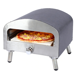 Nuovo Forno per Pizza da Esterno Commerciale in Acciaio Inox con Controllo del Termostato Regolabile per Uso Domestico e Campeggio Economico - Product Image 1