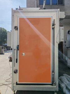 Enfriadores de puerta de eje giratorio especial de refrigeración, puerta completamente enterrada, aislamiento térmico de poliuretano, puerta de habitación fría con bisagras - Product Image 2
