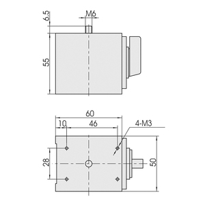 Hiệu suất cao từ chỗ ngồi chủ ON-OFF loại với vuông Vĩnh viễn từ cơ sở quang học cụ 7mbm2 - Product Image 2