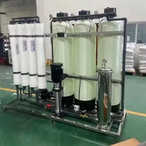 Reverse osmosis 1000 liters/hour well water machine osmose inverse et comme production 500l/h price ice machine reverse osmosis