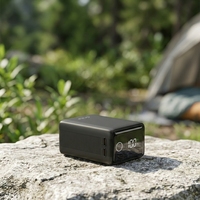 Pengisian Daya Cepat 20W Grosir Power Station Layar LCD Digital Kustom Kapasitas Tinggi Power Bank Portabel 20000mAh Dengan Kabel