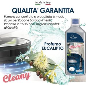 น้ำยาทำความสะอาดพื้นอเนกประสงค์ บีเวล คลีนนี่ ยูคาลิปตัส 1000 มล. สำหรับหุ่นยนต์และเครื่องดูดฝุ่น - Product Image 3