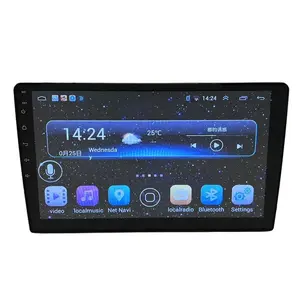 Venta caliente Universal Auto Radio 2DIN marco coche MP5 reproductor 7018B reproductor de DVD del coche Radio EQ pantalla inversa retráctil SD FM USB AUX