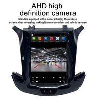Lecteur multimédia vertical tactile Android 13 Tesla de 10,4 pouces pour Chevrolet Cruze 2015-2016 avec CarPlay sans fil et Android Auto
