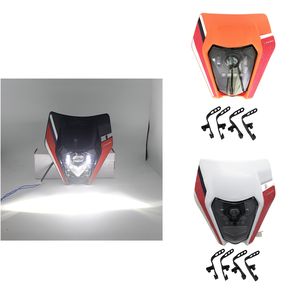 Phare LED universel <span class=keywords><strong>Enduro</strong></span> Dual Sport, <span class=keywords><strong>masque</strong></span> avant pour motos tout-terrain 250EXC 150 XC-W - Product Image 1