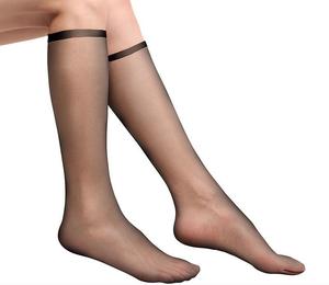 <span class=keywords><strong>Bas</strong></span> d'été en soie Chaussettes hautes sans couture Chaussettes transparentes ultra-fines et invisibles pour femmes - Product Image 5