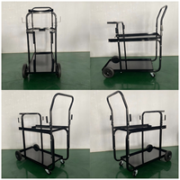 Chariot de soudage en acier de haute qualité, robuste, avec support de câbles, organisateur de rangement, pour atelier, garage, usage industriel, OEM