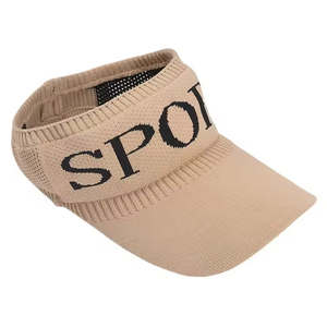 Casquette de soleil respirante à visière vide pour femme, idéale pour la randonnée, le tennis et les sports de plein air en été - Product Image 4