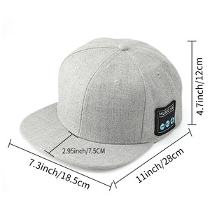 Cappello da Sole con Design Creativo per Ascoltare Musica all'Aperto, Cappellino da Baseball Musicale, Nuovo Cappello con Cuffie Integrate - Product Image 5