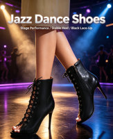 Sandales sexy à talons hauts en cuir PU pour femmes, mode estivale, confortables, à bout ouvert, bottes de danse, talons aiguilles, chaussures de danse jazz pour femmes