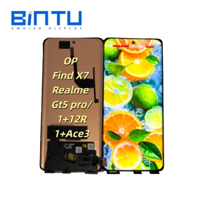 Bintu Oled อุปกรณ์เสริมโทรศัพท์มือถือจอสัมผัส LCD สำหรับ Oppo Find X7 realme Gt5 Pro 1 + 12R 1 + Ace3 - Product Image 1