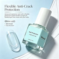 SAGALAGA Soin des ongles naturel, vernis réparateur pour ongles, durcisseur de protéines pour ongles, favorise la croissance saine des ongles