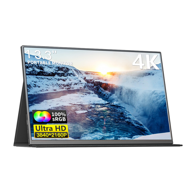 13.3 Inch LCD LED Small Monitors Touch Screen 4K Gaming Monitor IPS Panel Screen USB Display Portable Monitor for Mobile Phone