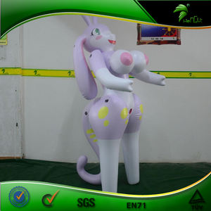 Hongyi ตุ๊กตาเป่าลมมังกรเซ็กซี่เด็กผู้หญิงหน้าอกใหญ่ตุ๊กตาเป่าลมอะนิเมะออกแบบได้ตามต้องการ - Product Image 1