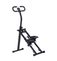 WOT FITNESS Simulateur d'escalade silencieux à hauteur réglable pour usage domestique, capacité de 120 kg, idéal pour la salle de sport et le studio de fitness