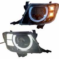 Phares de phare de voiture Phare de phare modifié LED pour Hilux 2012-2014 Offre Spéciale populaire