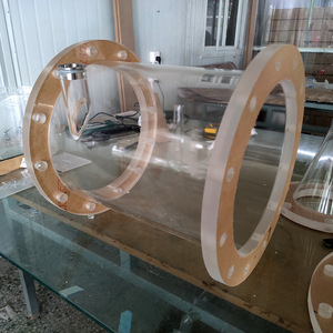 Pièce en plastique moulée en acrylique transparent pour pipeline à trois voies, dispositif d'instrumentation expérimentale de taille personnalisée - Product Image 3