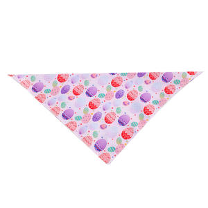 مجموعة إكسسوارات ناعمة عالية الجودة للحيوانات الأليفة للكلاب والقطط - عصابة رأس كرتونية ومنشفة لعاب لعيد الفصح والهالوين وعيد الميلاد لجميع المواسم - Product Image 2