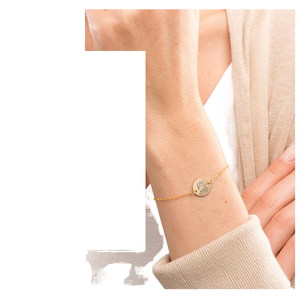 Bracelets ajustables en acier inoxydable plaqué or, classiques, 12 signes du zodiaque, pour les occasions d'anniversaire - Product Image 6