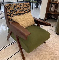 Chaise de restaurant en bois moderne pour hôtel écologique et facile à nettoyer