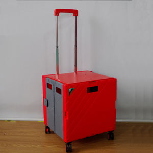 Meilleure vente caisse de rangement épicerie portable 2-en-1 pliable pliable écologique en plastique pliant panier - Product Image 3