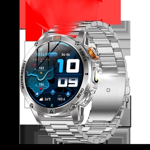 Reloj Inteligente AK93 para <span class=keywords><strong>Hombre</strong></span>, Pantalla Grande HD de 1.57'', 1000 mAh, IP67, Frecuencia Cardíaca, Voz AI, Llamadas BT, Deportes, Linterna, SOS, Reloj Inteligente para Exteriores - Product Image 3