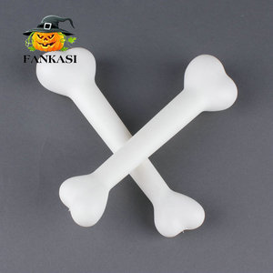 FANKASI กระดูกพลาสติก 22 ซม. ขนาดกลาง อุปกรณ์ประกอบชุดปาร์ตี้ฮาโลวีน - Product Image 1